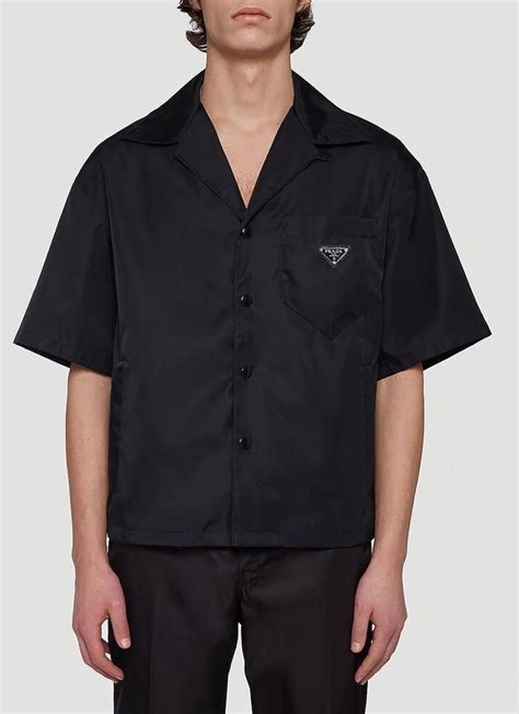 Prada shirt black cettire